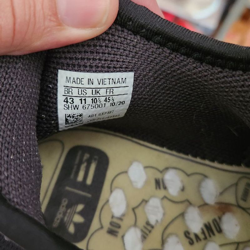 Adidas Nmd Hu Pharrell Triple Black 43br T nis Masculino Adidas By Pharrell Williams Usado 89103962 enjoei
