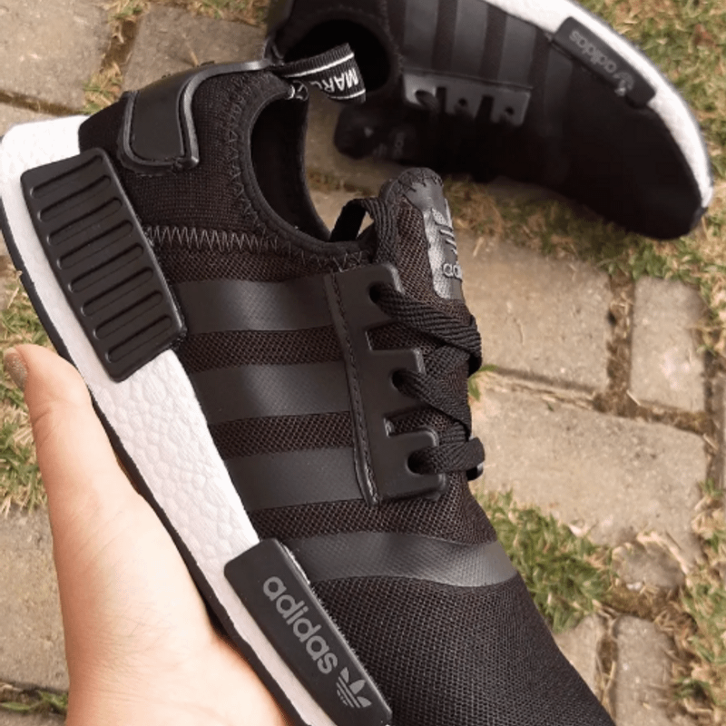 Adidas nmd preto on sale e branco feminino