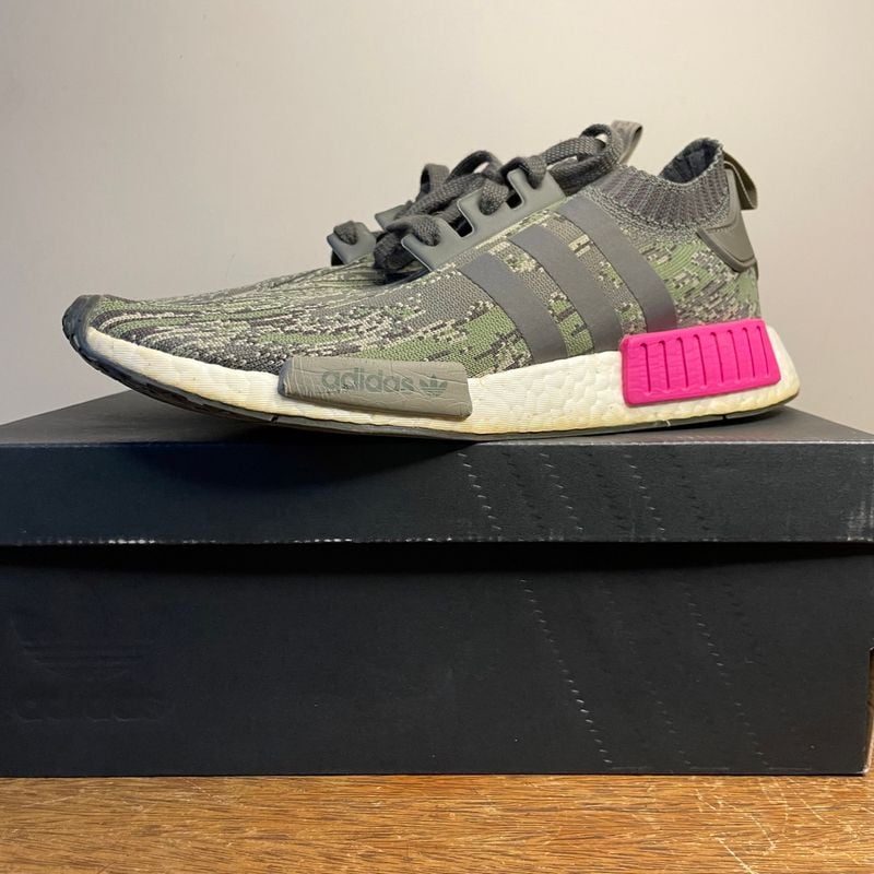 Adidas nmd rosa clearance camuflado