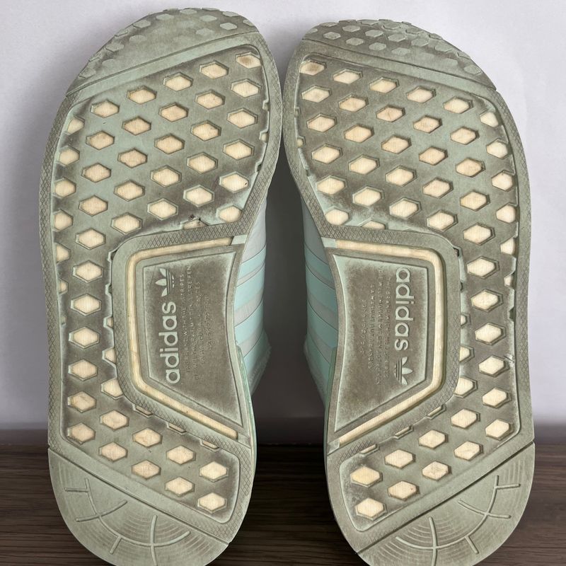 adidas gazelle silver green womens Shop Green Mens adidas NMD R1 Lace Up Sneakers – Shoebacca main image 1