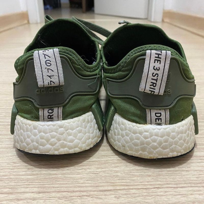 adidas gazelle silver green womens Adidas NMD HU Pharrell Human Race Scarlet – SoleMate Sneakers