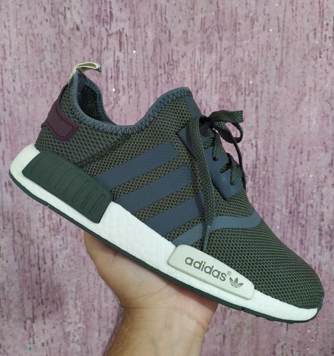 tenis nmd verde