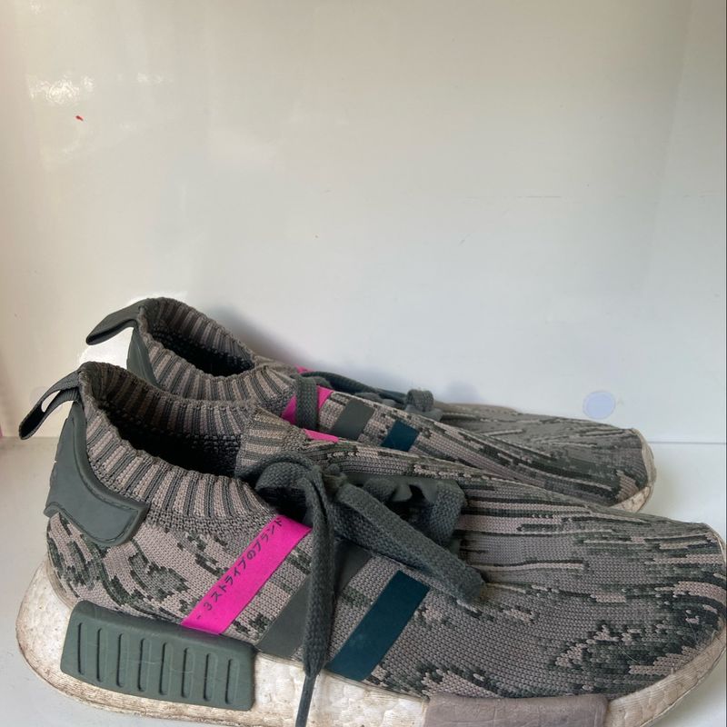 Adidas Nmds R1 Camo Glitch Original Adidas Usado 91844735 enjoei