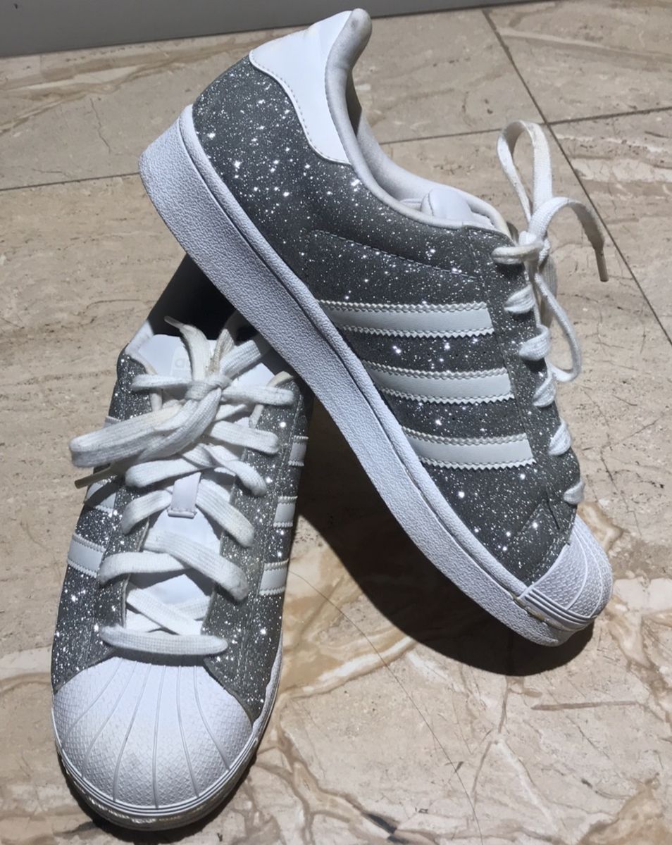 tenis adidas feminino com glitter