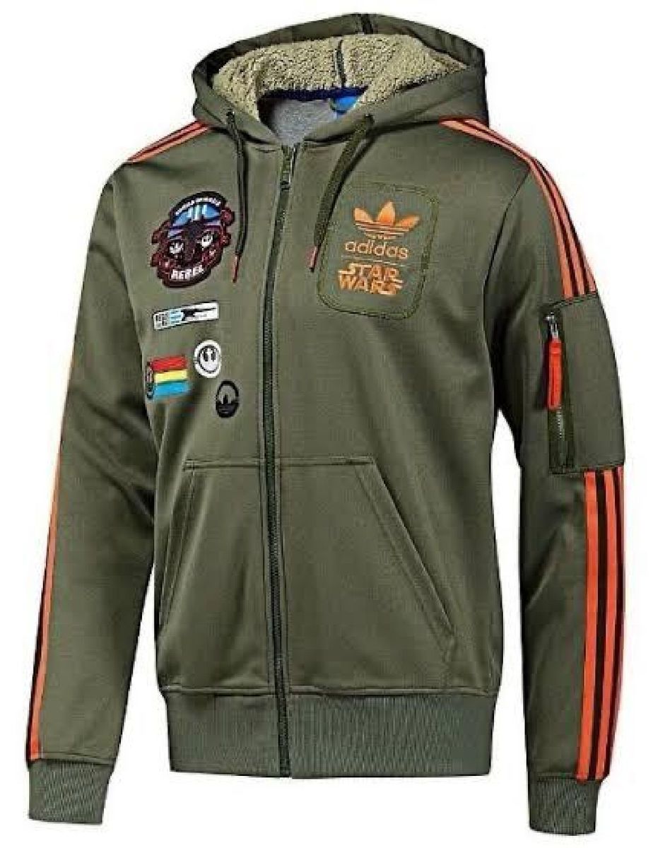 Adidas jacket on sale with hood