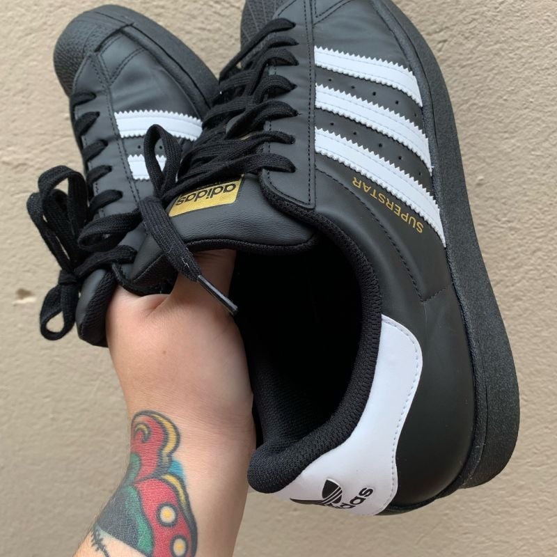 Adidas originals superstar clearance preto