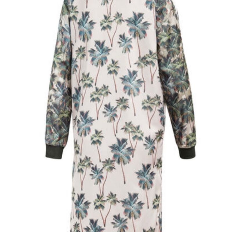 Adidas Palm Tree Long Track Jacket Vestido Feminino Adidas X Farm Nunca Usado 66706098 enjoei
