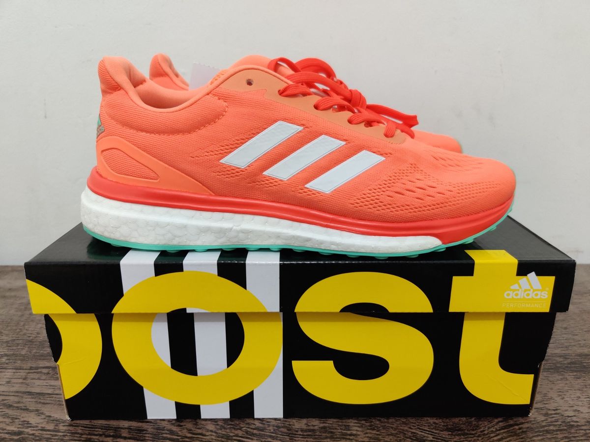 Adidas Response Boost Lt Feminino Laranja T nis Feminino Adidas Nunca Usado 97181780 enjoei