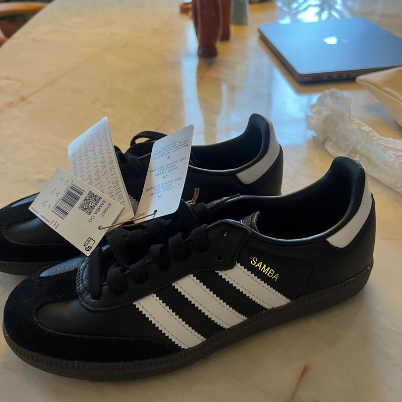 Adidas Samba Preto Novo Tamanho 34/35 | Tnis Feminino Adidas Nunca Usado  93993695 | enjoei