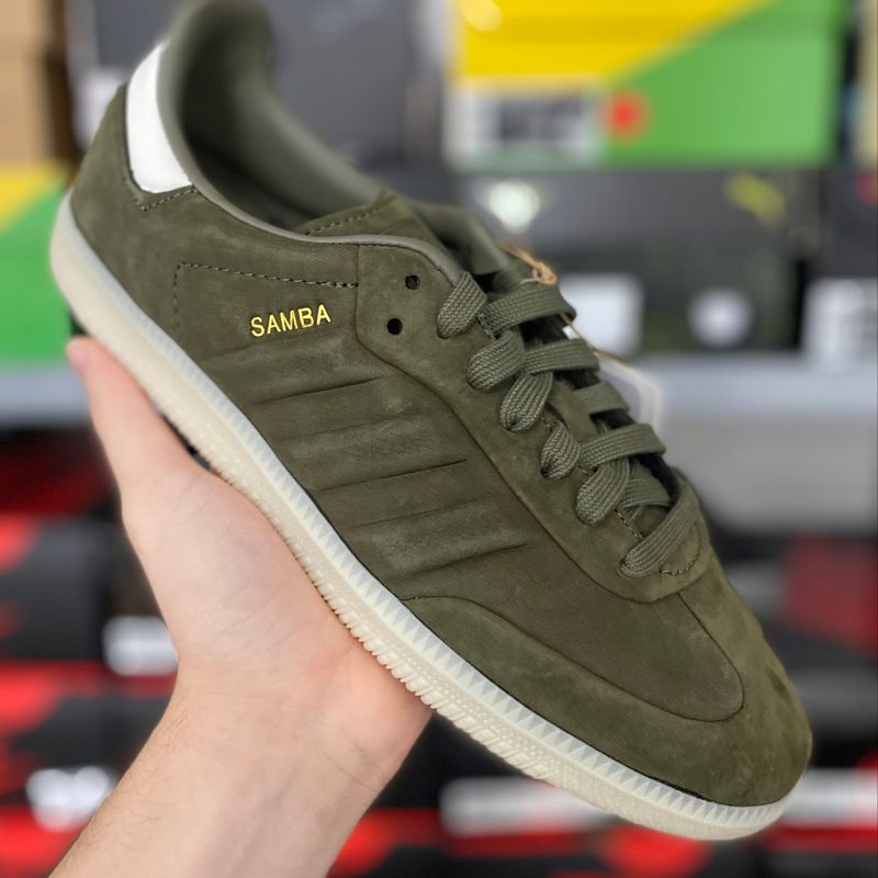 Adidas Samba Olive Straighter 38 T nis Feminino Adidas Nunca Usado 89905982 enjoei