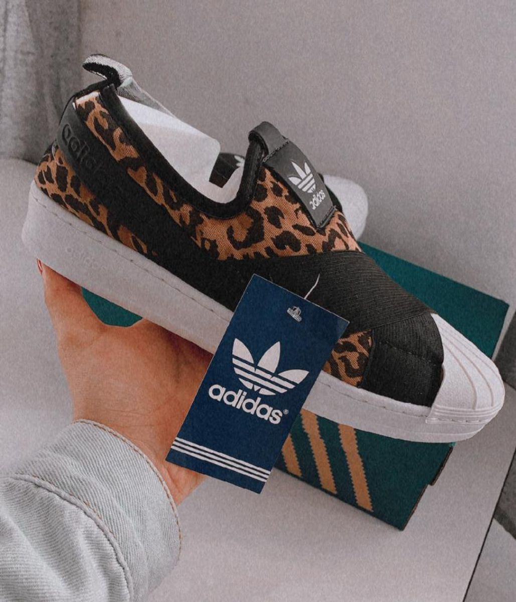 slip on feminino oncinha