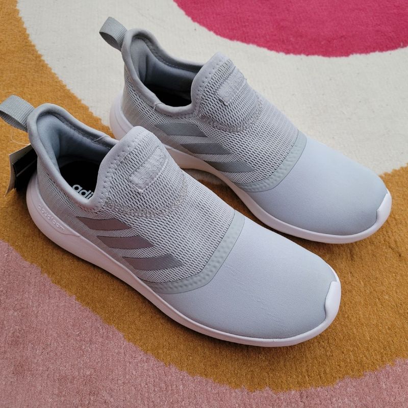 Adidas slip on feminino 2024 cinza