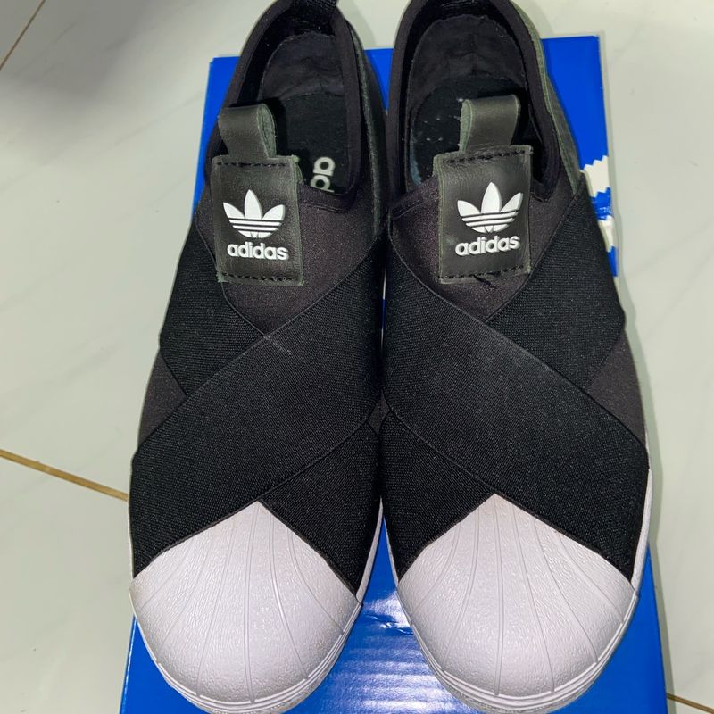 Adidas slip best sale on preto 36