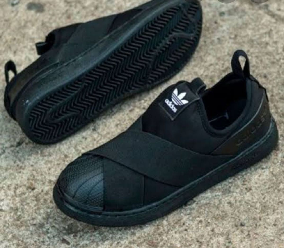 adidas slip on femme