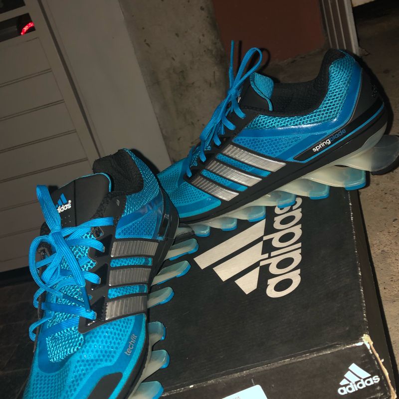 Springblade Azul Tenis Adidas Masculino Springblade Original