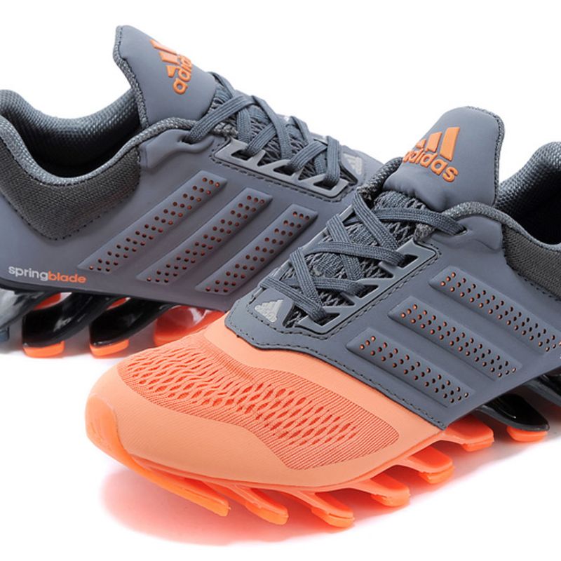 Adidas springblade 2025 laranja e cinza