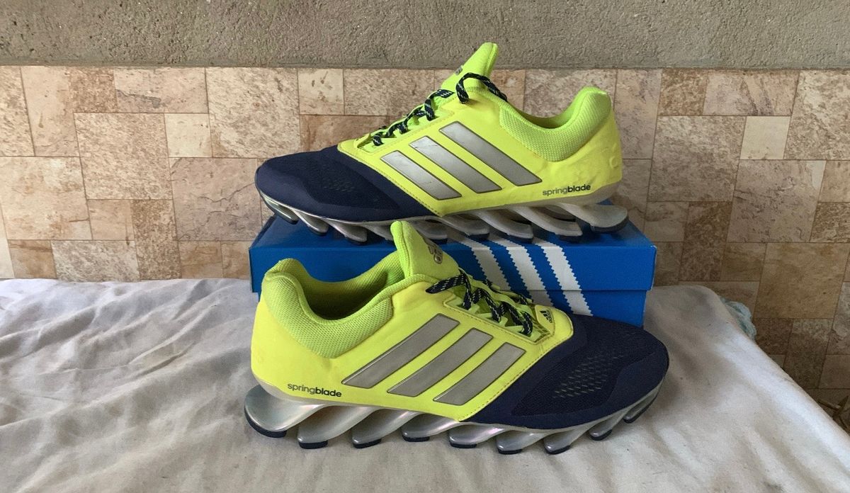 Tênis Adidas Springblade Verde Fluorescente Adidas Springblade