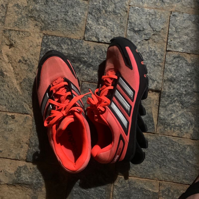 Adidas springblade red black best sale