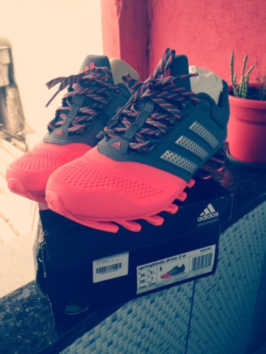 adidas de mil rosa com cinza adidas de mil rosa com cinza