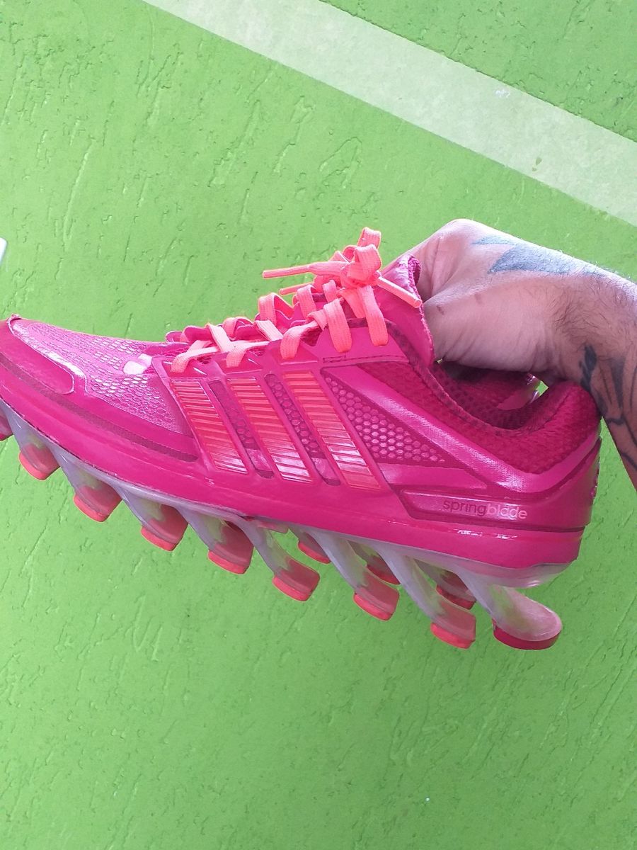 adidas springblade rosa com laranja adidas springblade rosa com laranja
