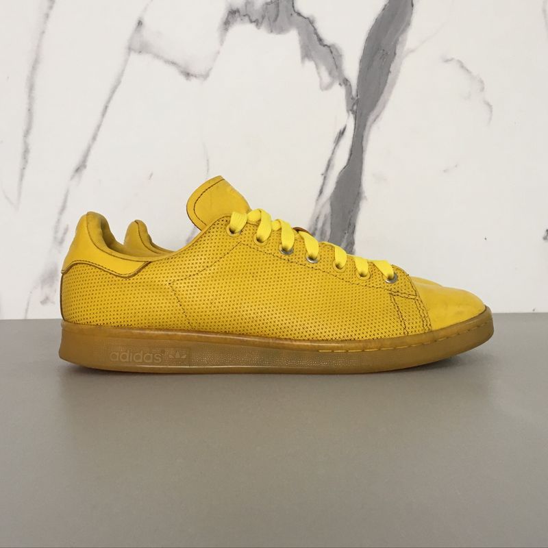 Adidas stan hot sale smith amarelo