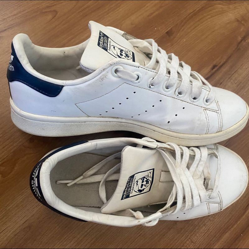 Stan smith best sale azul marinho