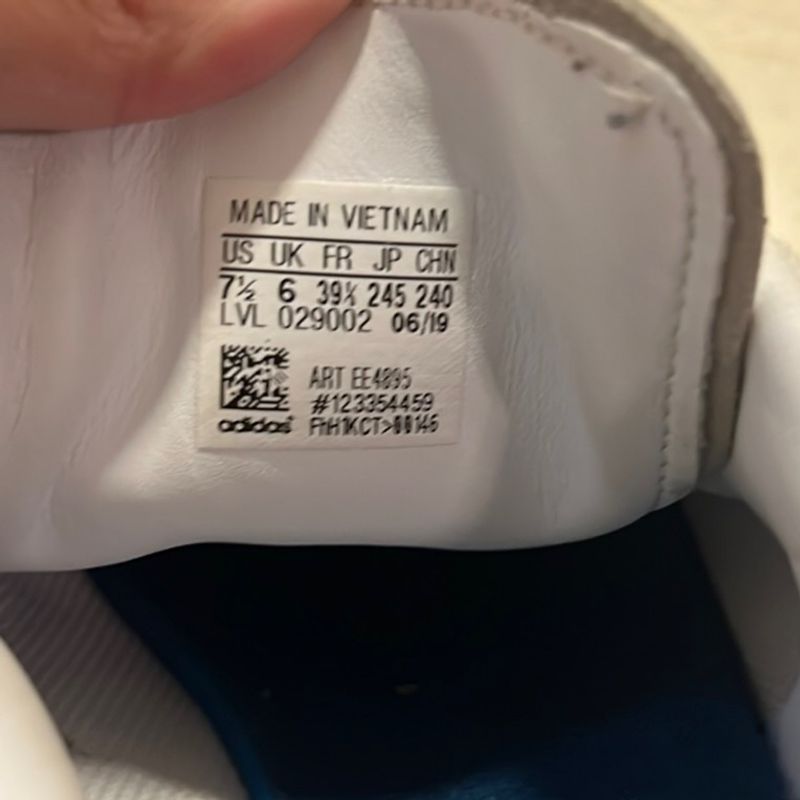 Tenis Adidas Stan Smith Feminino Azul Oncinha Adidas Usado