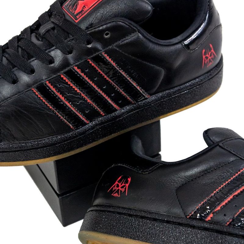 Adidas Star Wars Superstar 2 Darth Vader Original T nis Masculino Adidas Usado 89160403 enjoei