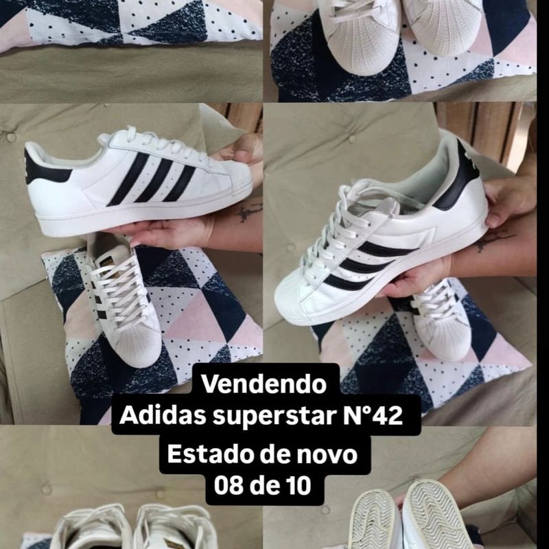 Adidas Superstar 42 Adidas Usado 111794648 enjoei