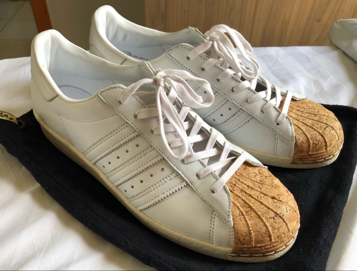 Adidas superstar 80s metal Rouge clearance homme