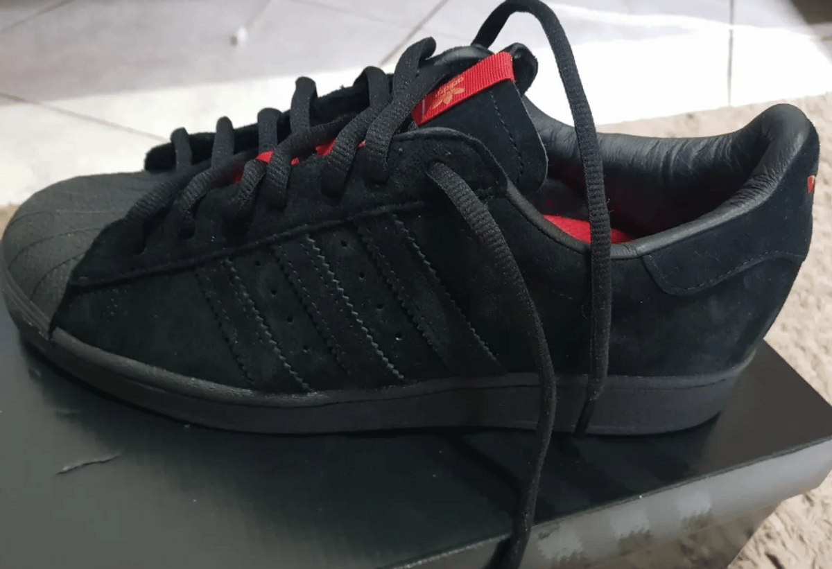adidas gazelle silver green womens Adidas Skate Superstar Adv Felipe Core Black/Better Scarlet – MILK STORE