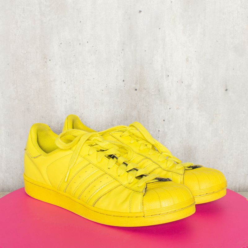 Pharrell Williams Superstar Amarelo Adidas Superstar Primeknit X