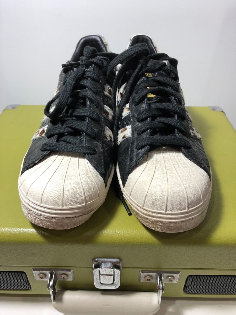 adidas superstar animal print