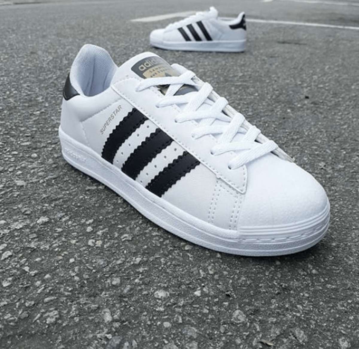 adidas superstar branco masculino