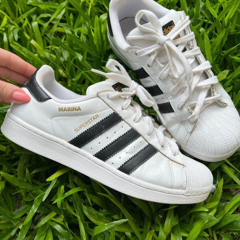 Adidas Superstar Branco | Tnis Feminino Adidas Usado 78364156 | enjoei