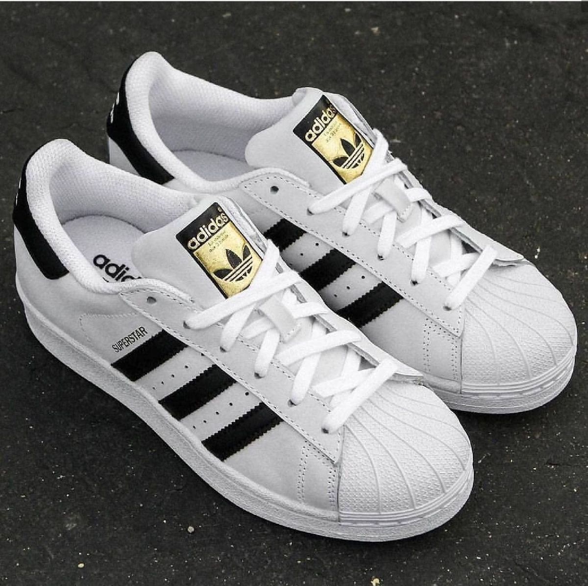 tenis adidas superstar feminino branco