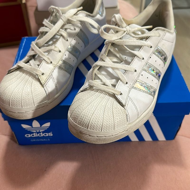 Adidas superstar hot sale brillante femme