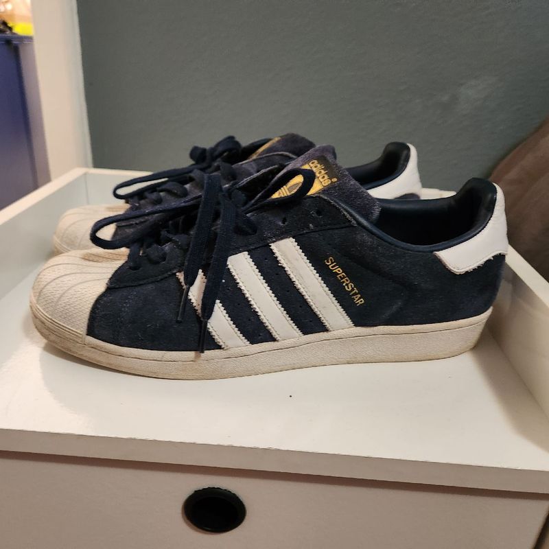 adidas gazelle silver green womens Superstar 82 Washed Denim  Black Box