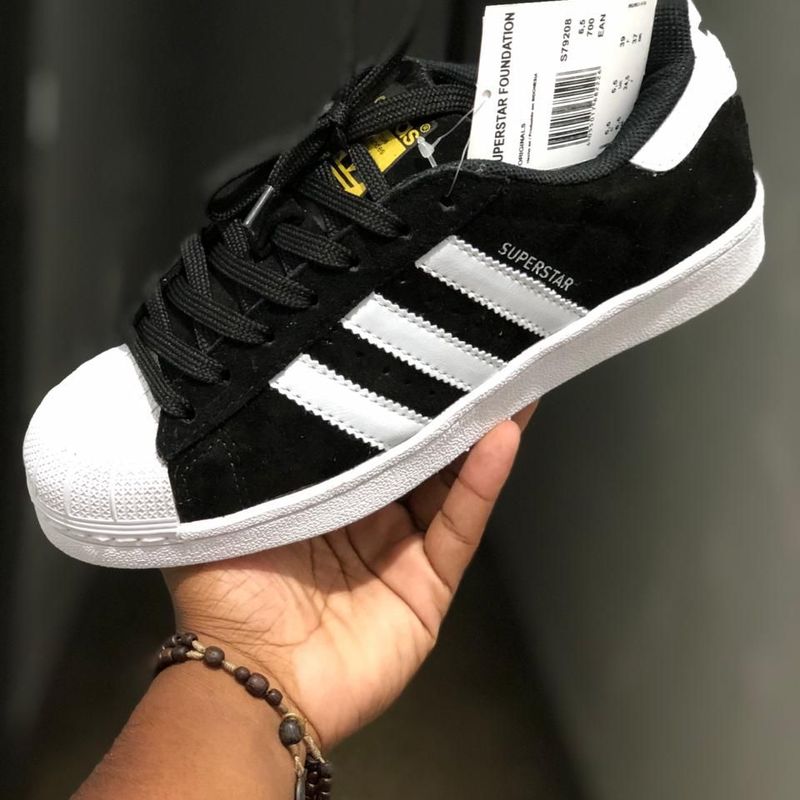 ADIDAS SUPERSTAR PRETO C/BRANCO