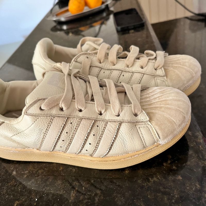 Adidas superstar 2024 2 femme beige