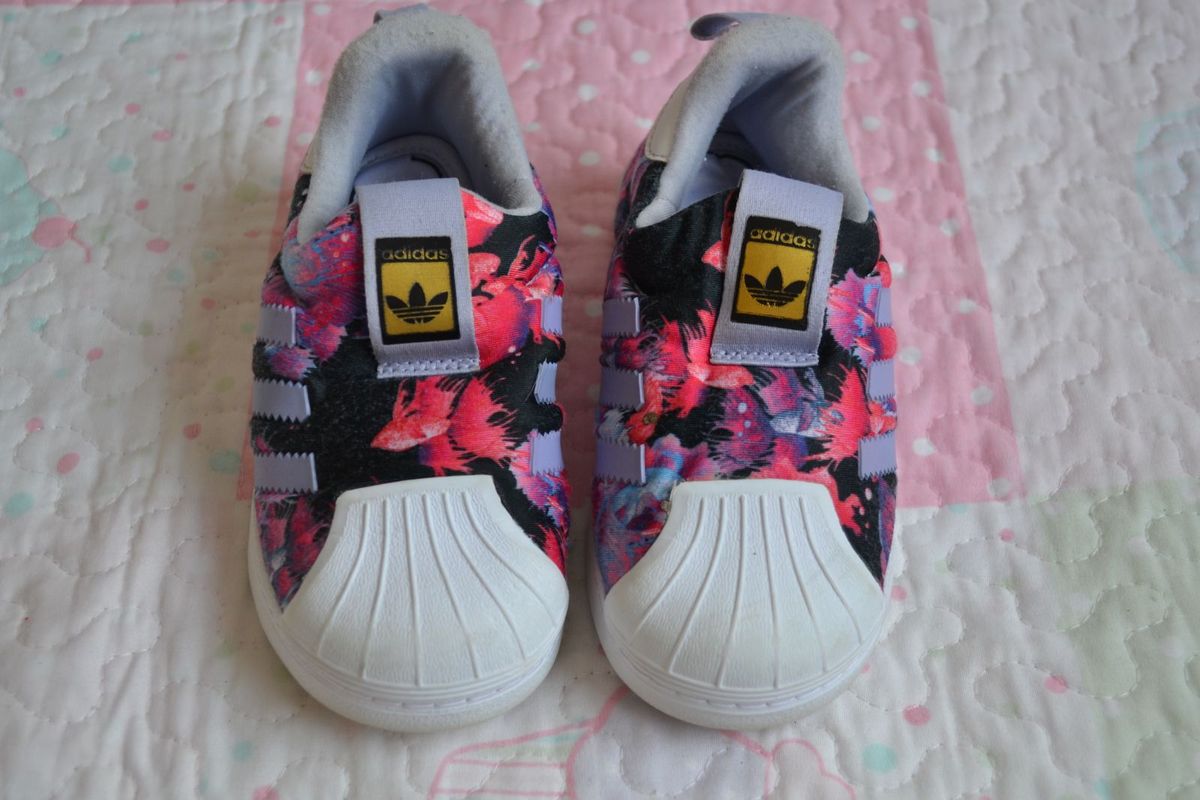 adidas superstar infantil rosa