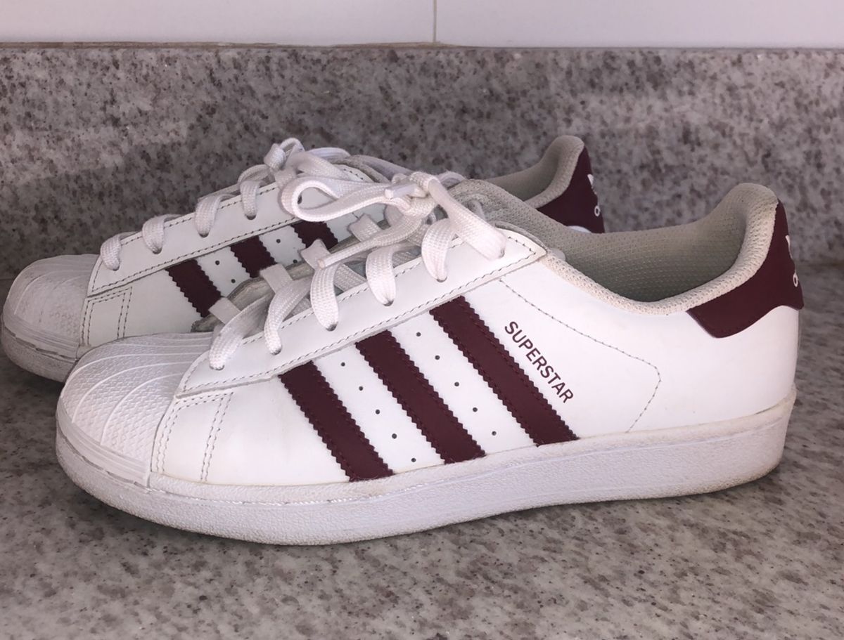 tenis adidas cor vinho