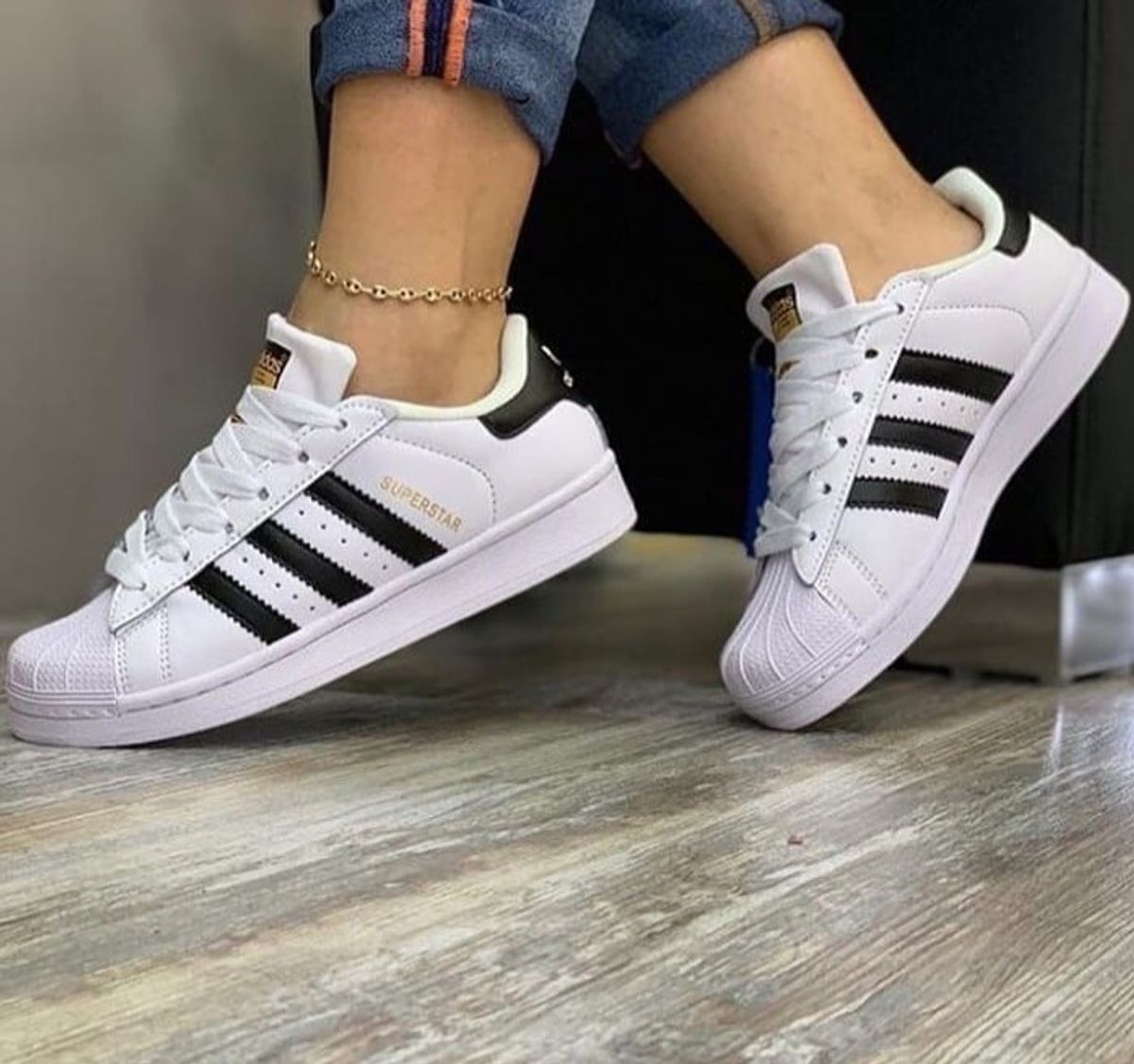 adidas superstar com vestido