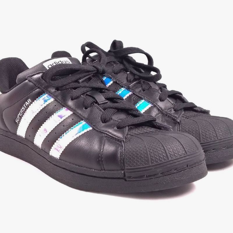 Tênis Adidas Superstar Holográfico Feminino