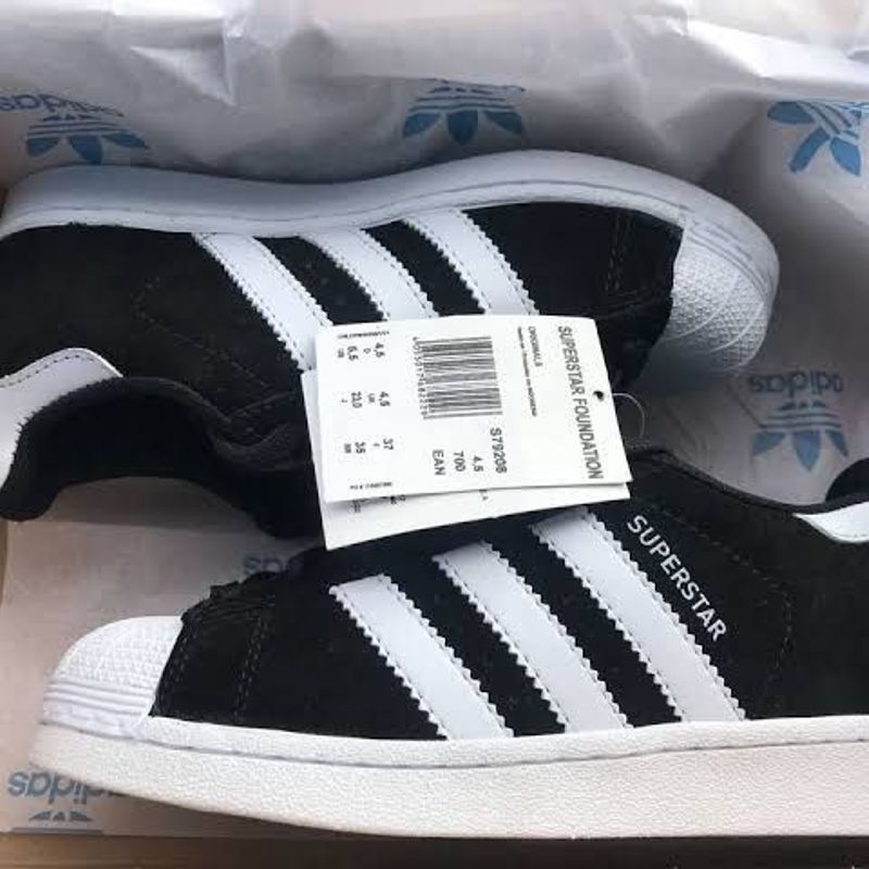 Tênis adidas originals unissex superstar hot sale foundat preto