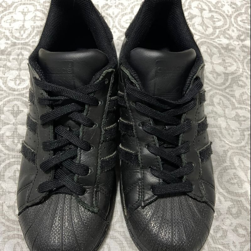 Tenis adidas Super Star Preto E Branco 35