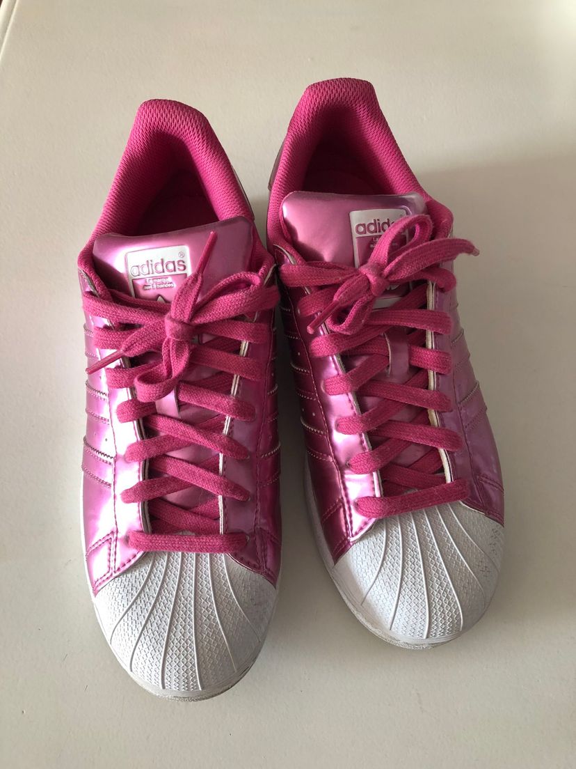 adidas rosa metalico