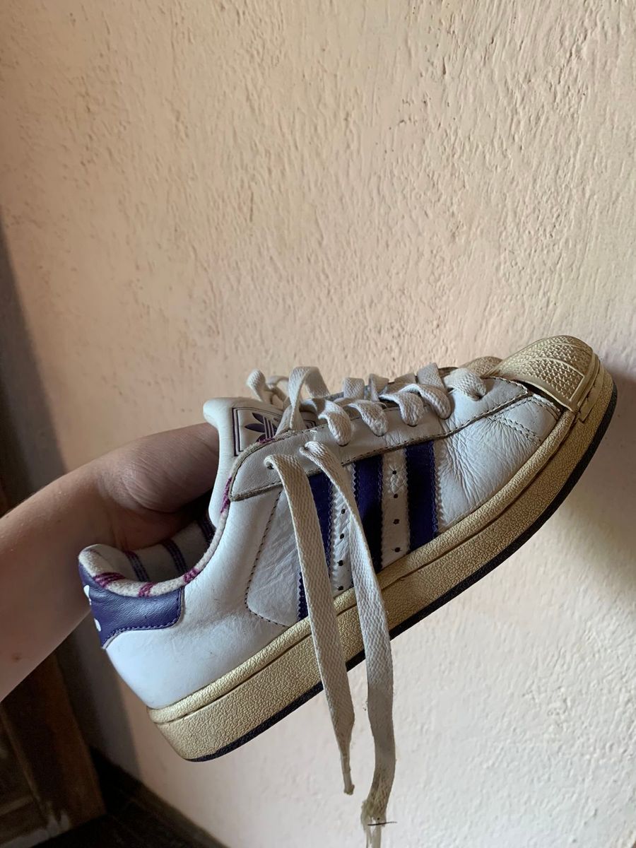 Tenis adidas sale superstar roxo