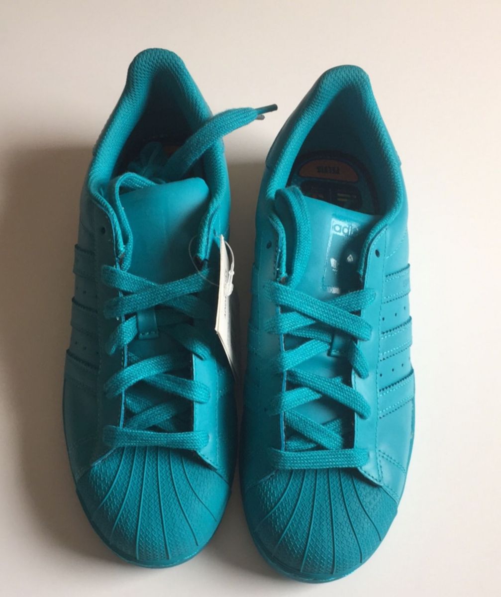 Adidas superstar 2025 bleu turquoise