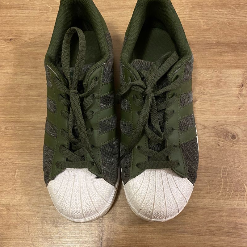 Adidas all outlet star verde militar